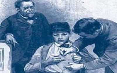Cuatro niños de Sax en el Paris de 1887: Vacunados contra la rabia por el doctor Pasteur