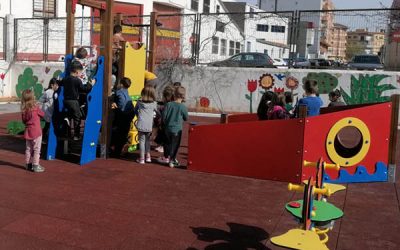 Labores de mantenimiento y actuaciones de mejora en los centros educativos de Sax