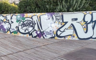 La Policía Local de Petrer localiza nuevas pintadas de los 5 grafiteros detenidos el pasado fin de semana