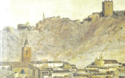 La Villa de Sax a través de un lienzo pintado en el año 1894 por un farmacéutico