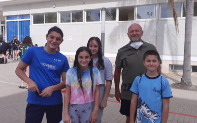 El Club Natación Sax retomaba de nuevo la competición con excelentes registros
