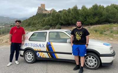Dos equipos sajeños participan en el VIII Rally 1000 Curvas Villa de Sant Joan