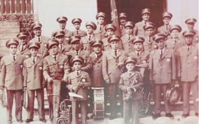 El bar el Torero y la banda de Sax del año 1956 en el Museo Virtual de la Villa de Sax