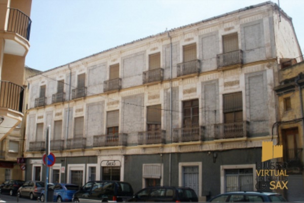 La casa Marco y la inauguración del Ayuntamiento en el Museo Virtual de la Villa de Sax