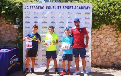 Excelentes resultados en el Circuito Nacional de Tenis para tres jugadores del Club de Tenis Sax