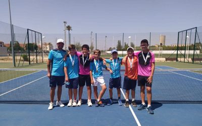 El equipo alevín del Club Tenis Sax se proclama campeón de la Comunidad Valenciana