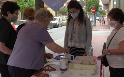 La Villa de Sax se une a la lucha contra el Cáncer apoyando la cuestación de la asamblea local