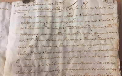 Un sajeño en la proclamación de Carlos III en Madrid: en julio de 1760