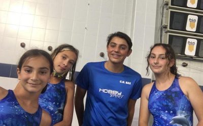 Los nadadores sajeños siguen en un estado de forma excepcional en el trofeo Diputación de Alicante