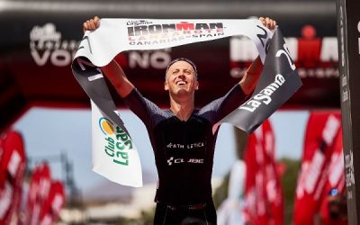 Andi Boecherer y Michelle Vesterby, ganadores del Club La Santa Ironman Lanzarote 2021