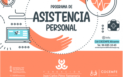 Fundación Juan Carlos Pérez Santamaría pone en marcha una experiencia piloto de asistencia personal en la provincia de Alicante