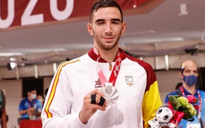 El judoca de Alagón Sergio Ibáñez, subcampeón paralímpico en Tokio