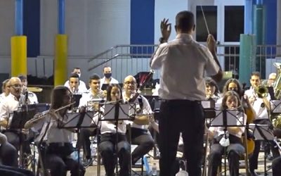 Los pasodobles clásicos fueron los invitados en el concierto de la Asunción en Sax