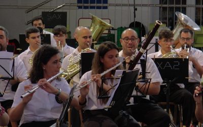 La Unión Musical de Sax celebra la Festividad en honor a Nuestra Señora de la Asunción