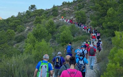 Vuelve la cita anual del senderismo en Sax “Dia del senderista 2022”