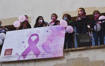 Sax conmemora el Día Mundial del Cáncer de Mama con diferentes actividades de prevención