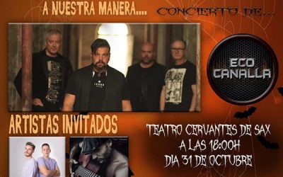 Organizan una velada “terroríficamente musical” para la celebración de Halloween en Sax