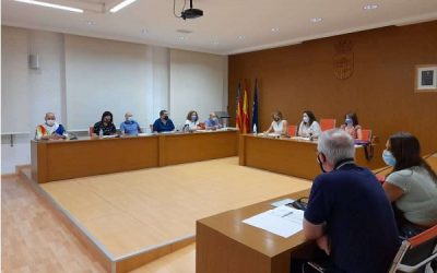 Sesión plenaria ordinaria en el Ayuntamiento de Sax convocada para el 31 de marzo