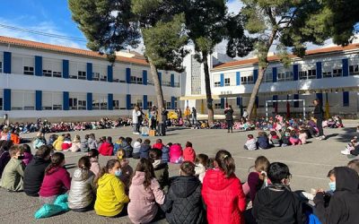 La quinta carrera solidaria del Colegio Cervantes de Sax a favor de Cáritas se celebrará en el mes de junio