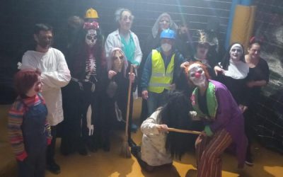 Sax disfrutó del fin de semana más terrorífico del año con las actividades de Halloween