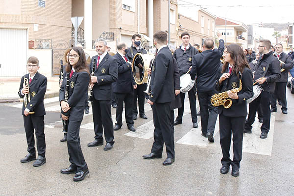 La Unión Musical y Artística de Sax celebra Santa Cecilia
