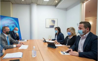 Reunión de AEGC con portavoz de interior del grupo parlamentario PP en el Congreso y con diputados de Alicante del Congreso.