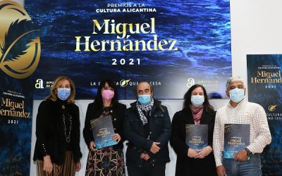 El jurado de los Premios Miguel Hernández presenta a los artistas y proyectos culturales alicantinos reconocidos en su primera edición