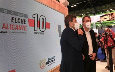 El Palacio de la Diputación protagonizará el final de la 10ª etapa de La Vuelta 2022 tras su paso por Elche y Alicante