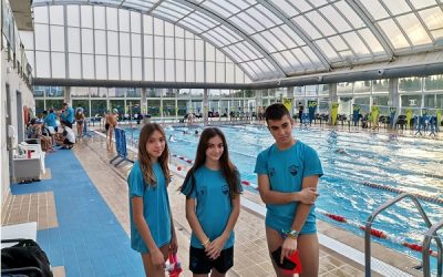 Los alevines del Club Natación Sax consiguen mínimas para el Autonómico