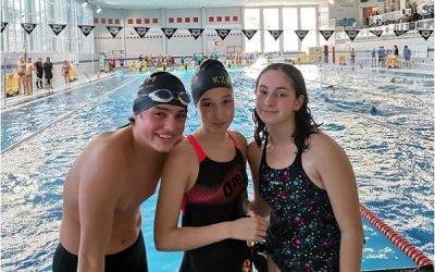 Buenas marcas del Club Natación Sax en el Campeonato Autonómico Infantil de Invierno 2022