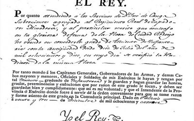 El Capitán sajeño José Ganga Herrero, Gobernador de las Islas Marianas en 1822