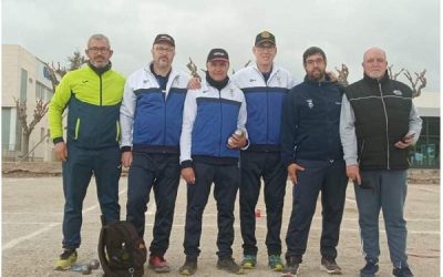 Tres jugadores del Club Petanca Sax siguen optando al campeonato autonómico individual