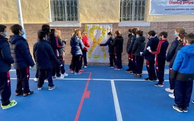 Los centros escolares sajeños se unen a la lucha contra el cáncer infantil