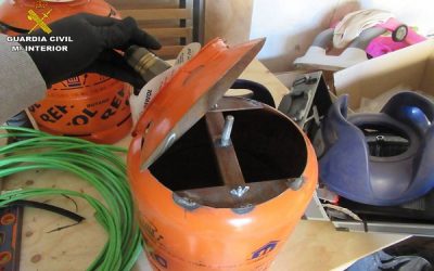 La Guardia Civil desmantela una red de producción y exportación de marihuana a Reino Unido y Holanda