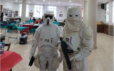 Exito en la donación de sangre extraordinaria de la Comparsa de Cristianos, esta vez amenizada por los soldados de Star Wars