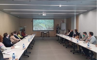 Alcaldes de las provincias de Alicante, Albacete y Murcia se alinean con el puerto seco en Villena