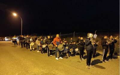 Las cornetas y tambores de Sax afinan para retomar la Semana Santa