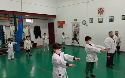 Los más pequeños del Judo Club Sax siguen entrenando duro