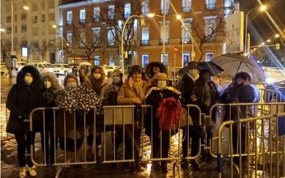 Dieciséis años de peregrinación sajeña a Medinaceli en Madrid