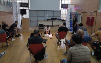 AEGC y CEP forman a los miembros de las FCSE de Alicante en primeros auxilios