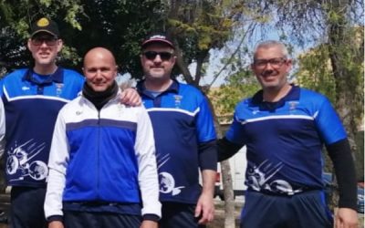 Cuatro jugadores del Club Petanca Sax juegan su clasificación para el Campeonato de España