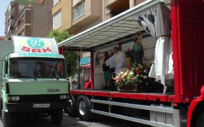 El patrón de los conductores celebrará en Sax en el mes de julio su 25 aniversario