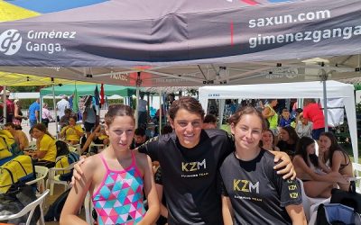 Buenas marcas en el Campeonato Autonómico Infantil para el Club Natación Sax