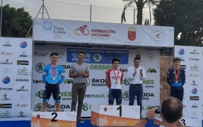 Un corredor del Club Ciclista Sax, nuevo campeón de contrarreloj júnior de la Región de Murcia