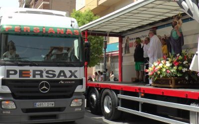 El patrón de los conductores sigue celebrando en Sax su 25 aniversario