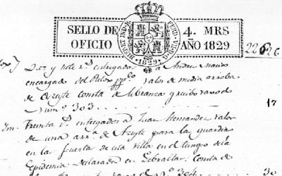 La epidemia de fiebre amarilla en Gibraltar de 1828 que también llego a Sax