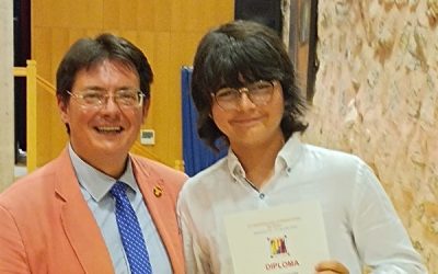 El joven pianista sajeño Gonzalo Barceló, obtiene el tercer premio en el concurso internacional de Sigüenza