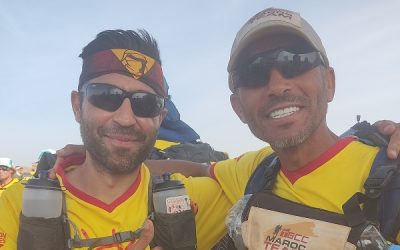 Un sajeño en el Marathon des Sables desierto del Sahara