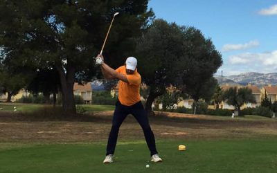 Un jugador sajeño disputa el Campeonato de España de Golf