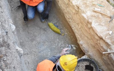 Petrer retoma la excavación arqueológica en la plaça de Baix para profundizar en el pasado romano de Villa Petraria
